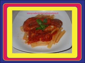casarecce al sugo di scampi e gamberi
