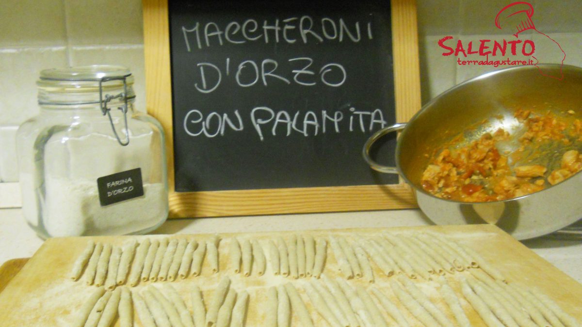 pasta di orzo fatta in casa