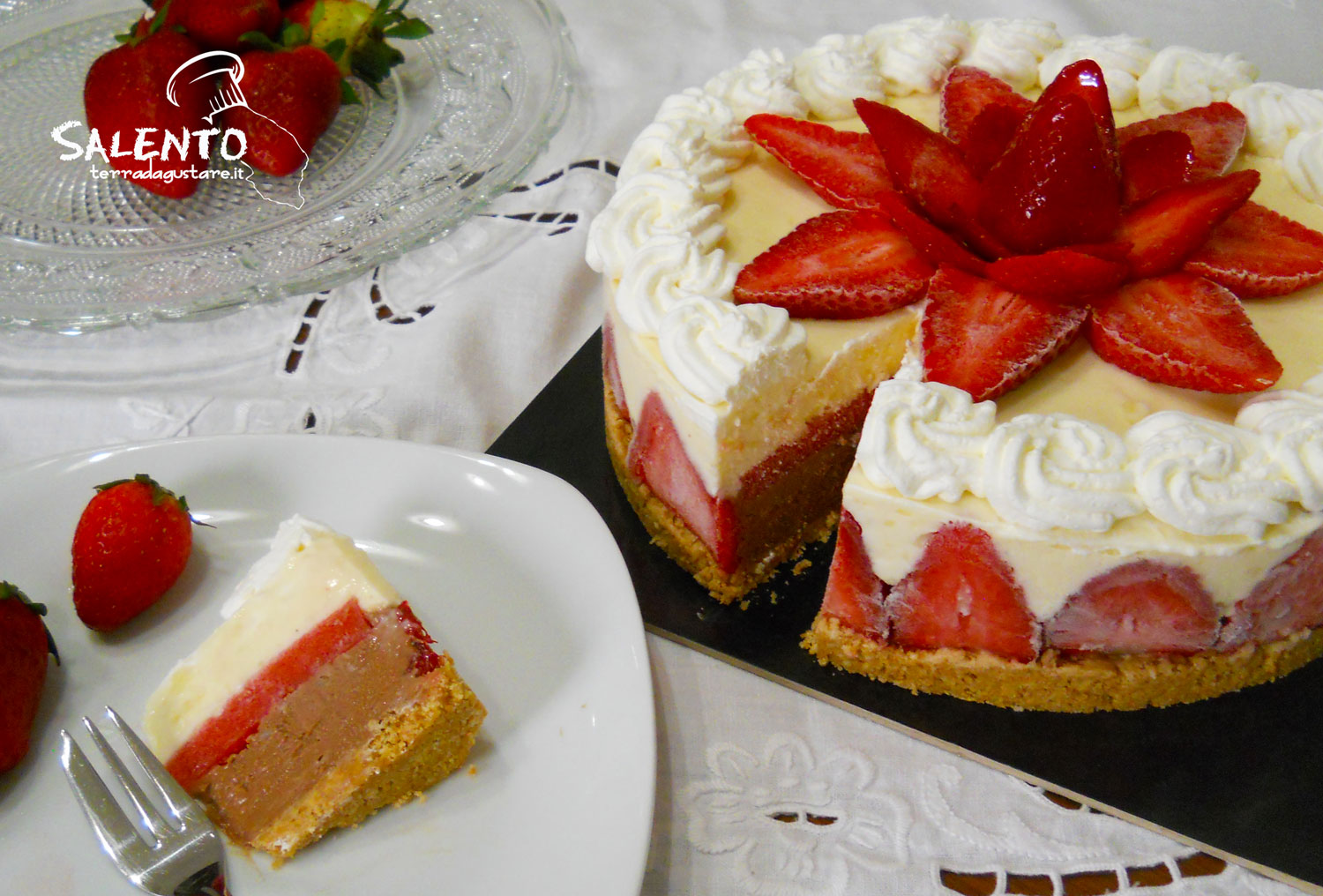 semifreddo cioccolato e fragole